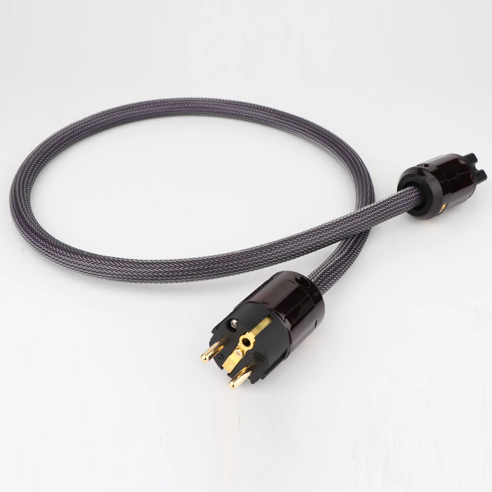 ACROLINK OFC Чистая медь EU AC power line Power Cable Cord с позолоченным разъемом Schuko P-079E/C-079 |