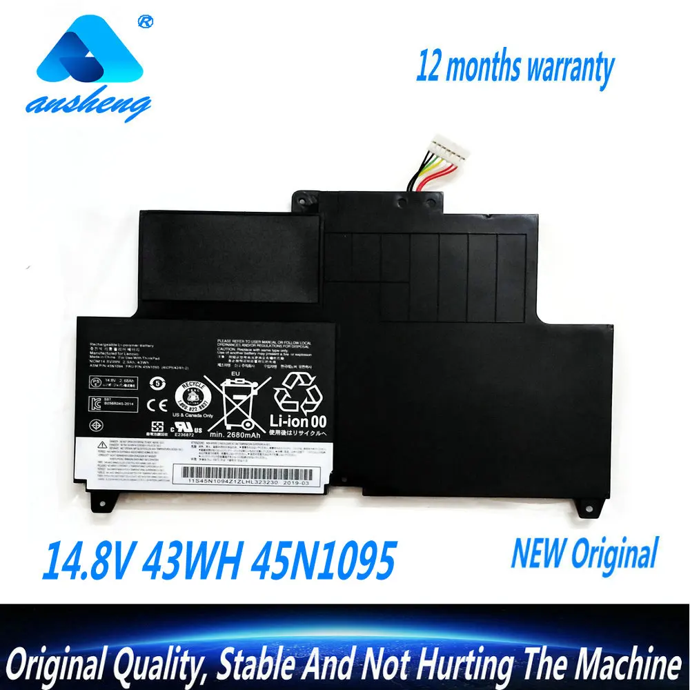 Оригинальный аккумулятор 45N1092 45N1093 45N1094 45N1095 для ноутбука Lenovo ThinkPad S230U Twist S203U 14 8 в