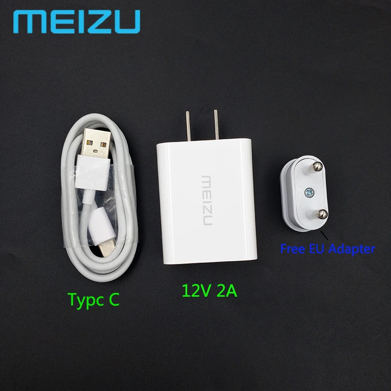 Оригинальное зарядное устройство Meizu 12 В 2 А быстрая зарядка через usb Европейский
