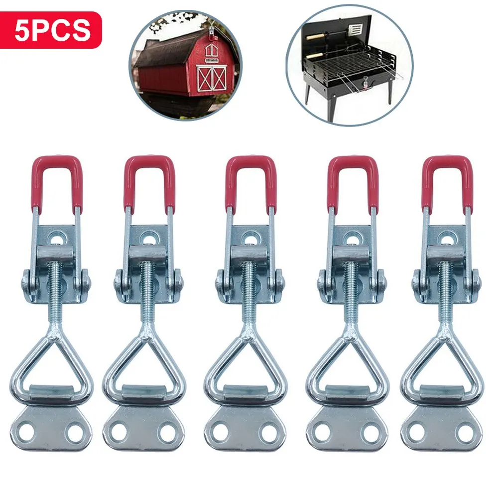 

5Pcs Holding Capacity Toggle Clamp Quick Horizontal Clip Release Tools Toggle Clamp for Home Diy Tools Parts