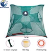 Folded Portable 20 Holes Fishing Net Network Casting Crayfish Catcher Shrimp Minnow Crab Baits Trap Cages Mesh Fish Nets China ► Photo 2/6