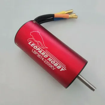 

1pcs Leopard LBP3674 KV2650 KV3270 KV1900 KV2200 KV1650 KV1300 4 Poles Inrunner Brushless Motor for RC Car/ RC Boat