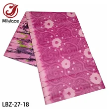 Последние бассейна Riche Getzner высокое качество полиэстер хлопок Базен Riche Senegal Guinea парча ткань для женщин Мужская одежда LBZ-27