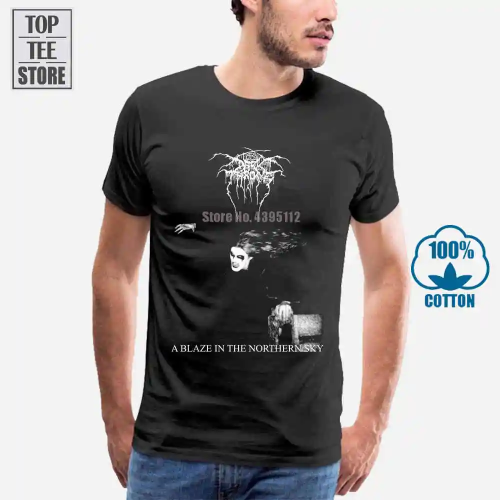 Darkthrone A Blaze In The Northern Sky 1992 Группа фото вдохновленная футболка|t shirt|$1 t shirtsblaze shirt |