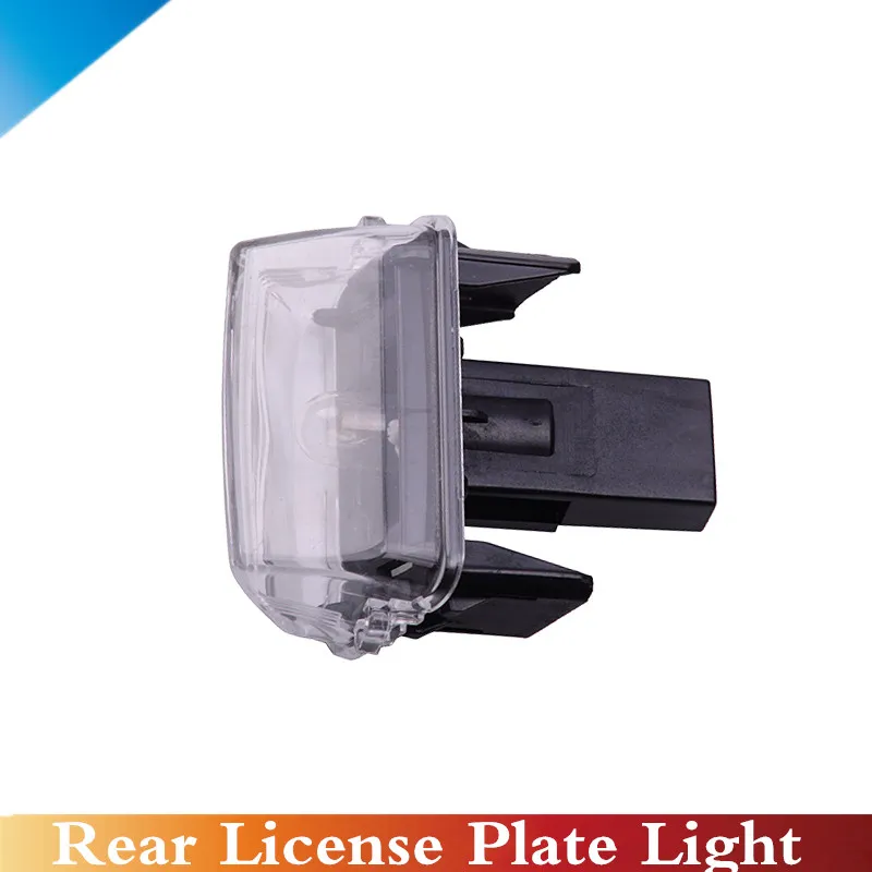 CAPQX задний номерной знак светильник для Verso E'Z YARIS Lewin CAMRY V50 VERSO COROLLA AURIS AVENSIS 81270-0F020 81270-02131 - Цвет: 1pcs