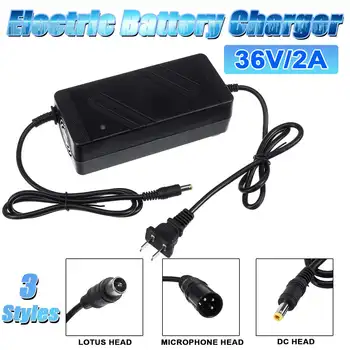 

36V 2A Lithium Battery Charger for Electric Bicycle Bike Scooter Balance Car Battery Charging Equipment Power Supply