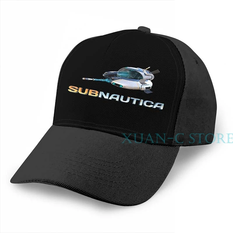Subnautica Seamoth баскетбольная Кепка(2) мужская и женская модная черная шляпа унисекс с принтом - Цвет: Black