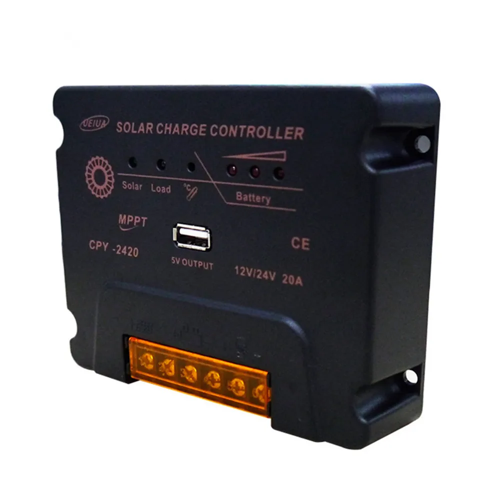 BOGUANG Solar Charge Controller MPPT 12V/24V 10A 20A Solar Panel Battery Regulator Wholesales