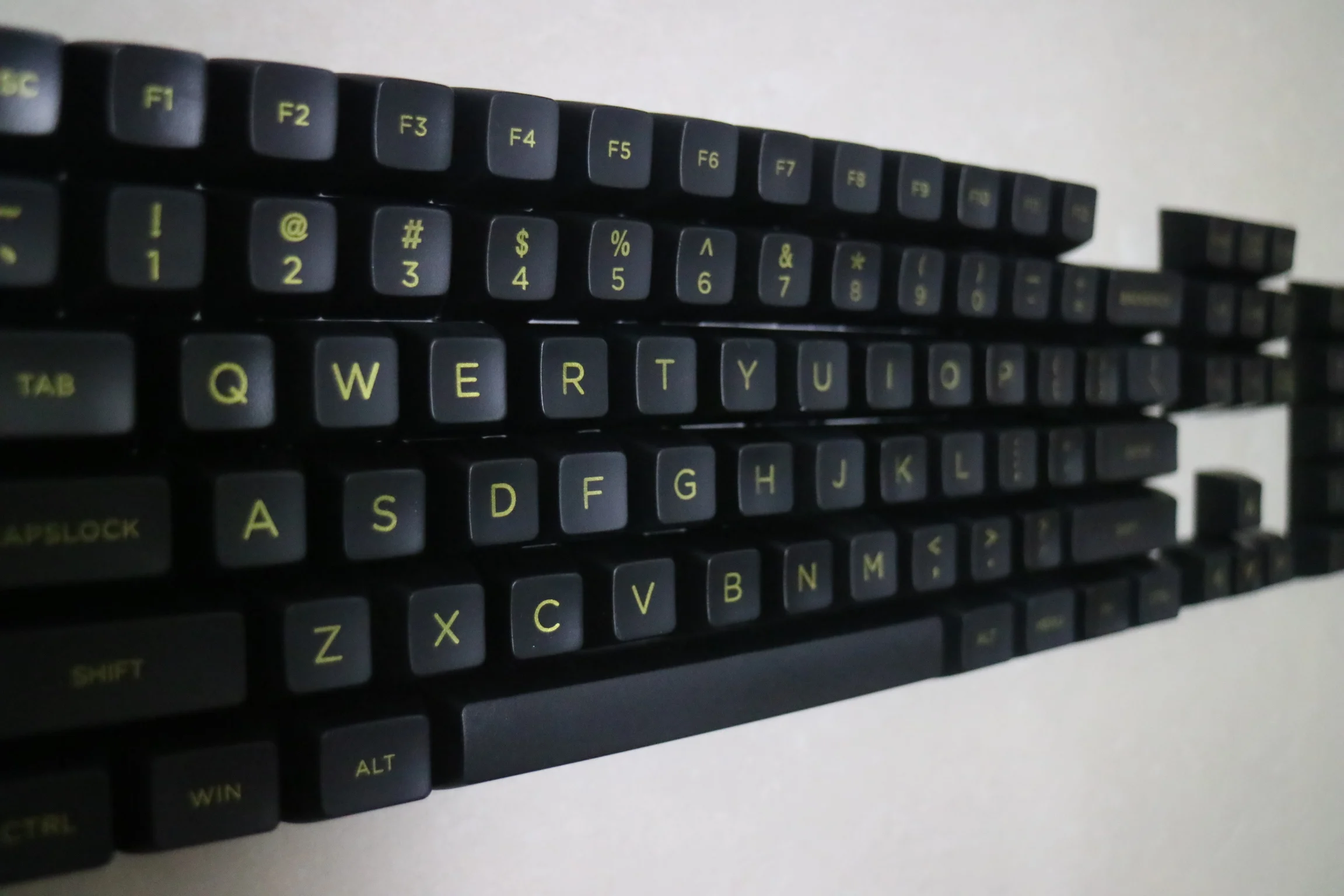 Filco SA высота крышки, ABS материал, SP черный золотой рукав(104-87) Keycap