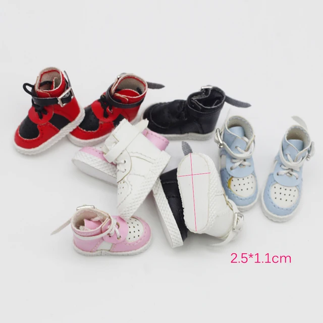 OB11 Doll Clothes Fashion Sports Shoes High boots for obitsu 11,holala,1/12bjd,GSC doll clothes accessories 2