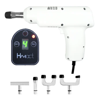 Buy Chiropractic Adjusting Instrument Intensity Therapy Electric Correction Gun 4 Heads Adjustable Activator Cervical Massager