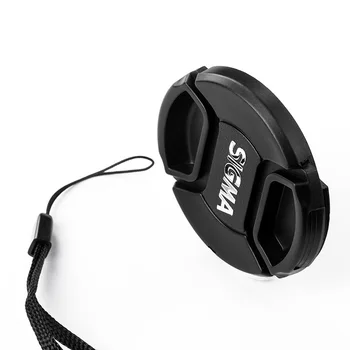

52 55 58 62 67 72 77 mm front Lens Cap/Cover protector Center Pinch Snap on for sigma camera
