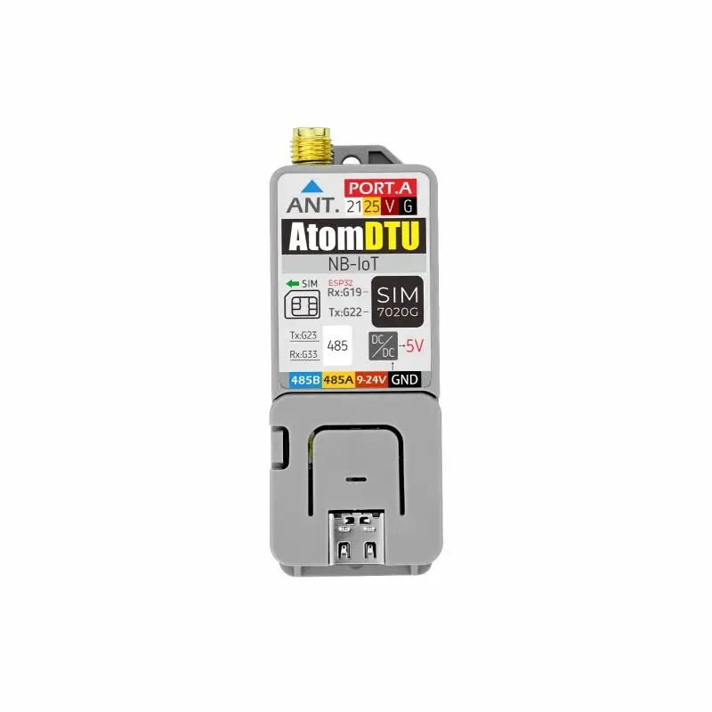 M5Stack  Atom DTU NB-IoT ŰƮ ۷ι  (SIM7020G)
