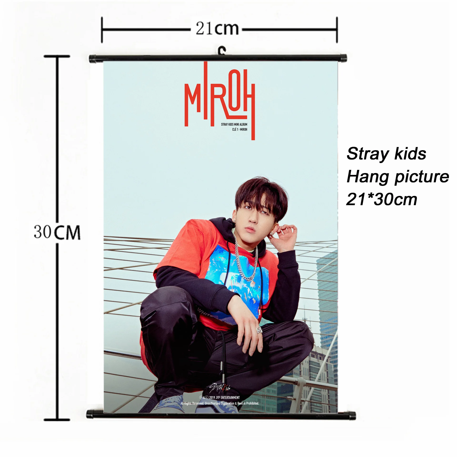 Модный Kpop Stray Kids have picture 21*30 см плакат stray kids MIROH альбом Фотокарта для фанатов Коллекция корейский Канцелярский набор - Цвет: Stray Kids 31