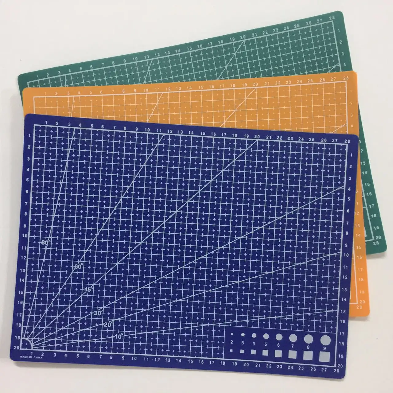 

1PC 30*22cm A4 Grid Lines Self Healing Cutting Mat Craft Card Fabric Leather Paper Board