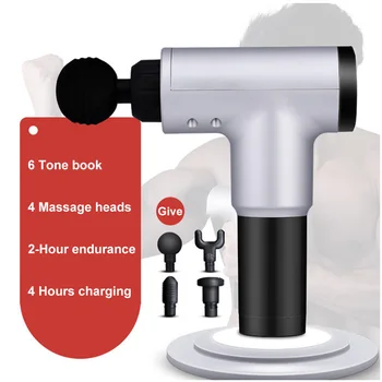 

Electric Fascial Gun Handheld Tissue Massage Gun Training Exercising Sport Massage Machine Body Massager Muscle Pain Manage