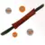 Handheld Strong Dog Training Stick Cowhide Leather Bite Toys Dog Outdoor Training Leash Toys Dog Game Stick Toys