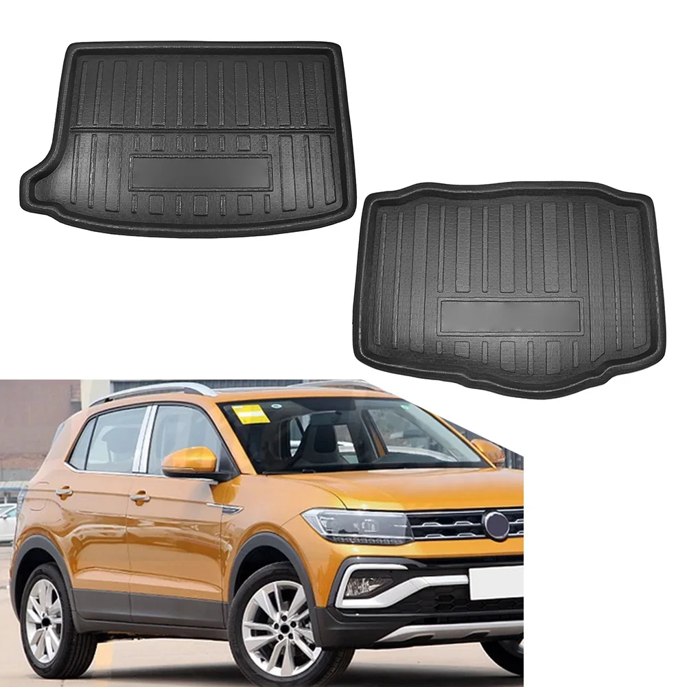 Car Rear Trunk Cargo Mat Vassoio Boot Liner Floor Carpet Protector Tpr Pad Per Vw T-Cross Per Volkswagen T Cross 2018 2019 2020