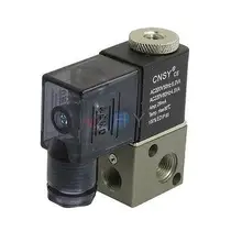 AC220V 3V1-06 электромагнитный 2 Позиция 3 пути Соленоидный клапан 0-8kgf/cm2