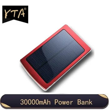 30000mah powerbankポータブル外部バッテリーusb出力デジタル表示急速充電電源銀行xiaomi mi iphone × 注 8