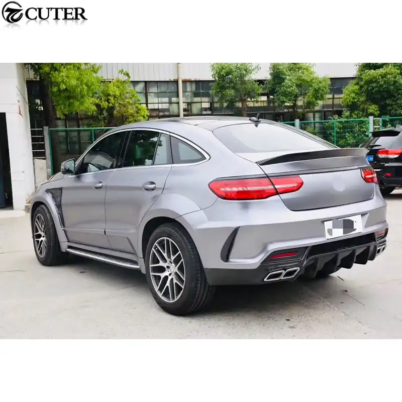W292 Gle Coupe Gle63 Tc Style Wide Car Body Kit Carbon Fiber Pp Front Bumper Rear Bumper Engine Hood For Benz W292 Gle Coupe Body Kits Aliexpress
