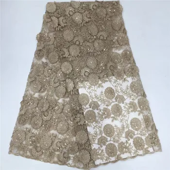 

Latest Apparel Tulle Mesh Cloth Pretty Party French Net Lace Fabric For Evening Dress PAN5(5Yards/Lot)