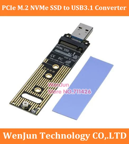 Адаптер PCIe M.2 NVMe SSD в USB 3 1 10 Гбит/с | Компьютеры и офис