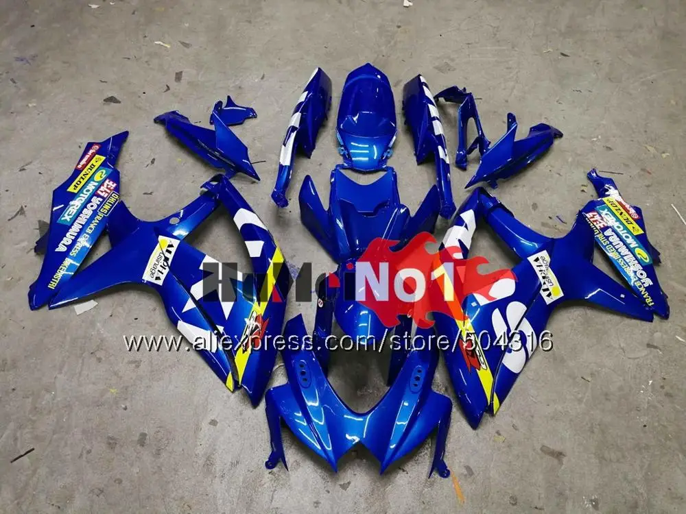 Корпус для SUZUKI GSXR-750 GSXR600 GSX-R750 2008 2009 2010 17MC. 173 GSXR-600 K8 GSXR750 GSXR 600 750 08 09 10 серебристо-серый обтекатель - Цвет: No. 27
