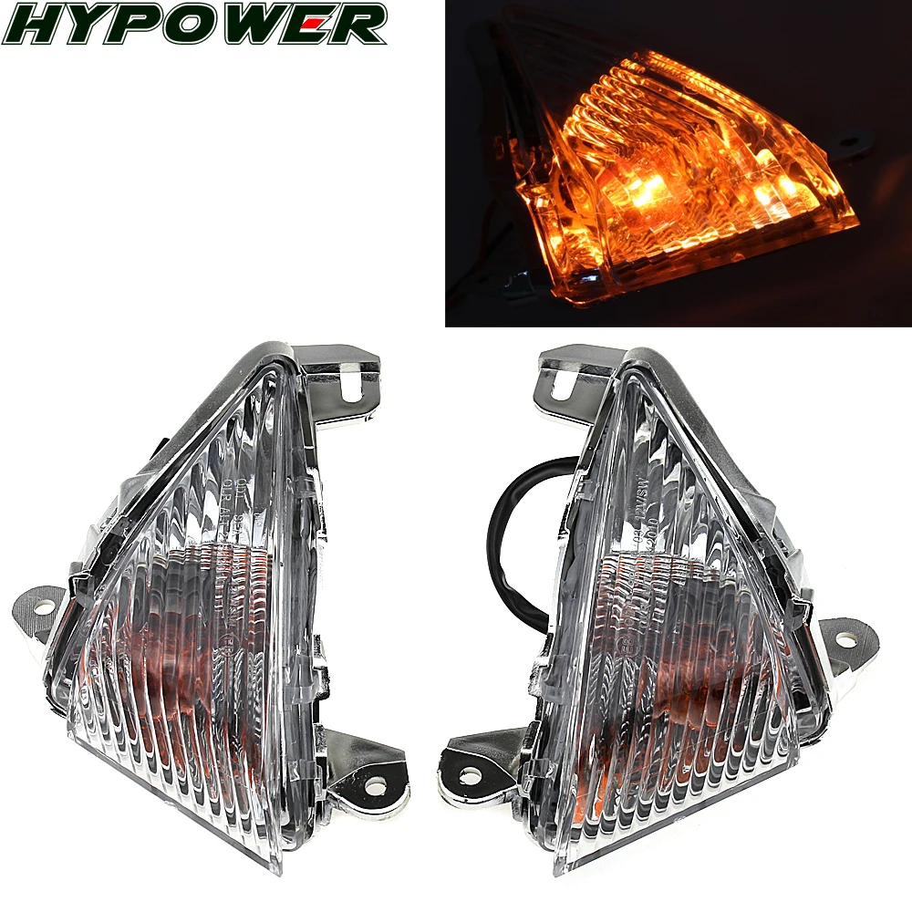 Поворотники передние светильник крышка для Kawasaki Z1000 07-13 ниндзя 650R 06-08 ZX-6R 05-12 ZX-10R 06 07 GTR 1400 08-16 ZX-14R 06-16