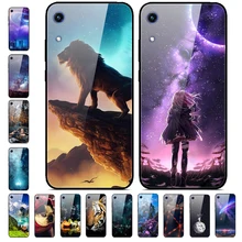 K JAT-LX1 для huawei Honor 8A 6,09 дюймов, стеклянный зеркальный жесткий чехол для телефона huawei Honor 8A, чехол для Honor8A 8 A A8, закаленное