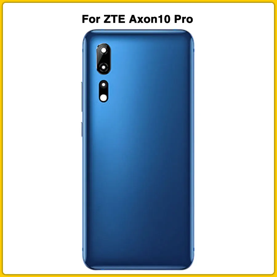 Чехол для аккумулятора Axon10 для zte Axon 10 Pro, чехол для задней двери, корпус для батареи, задняя крышка для корпуса+ стеклянная рамка для объектива