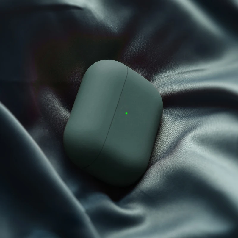Arvin чехол для Apple AirPods 1 2 Чехол жидкий силикон анти-шок детская кожа сенсорный мягкий тонкий защитный чехол для Airpods