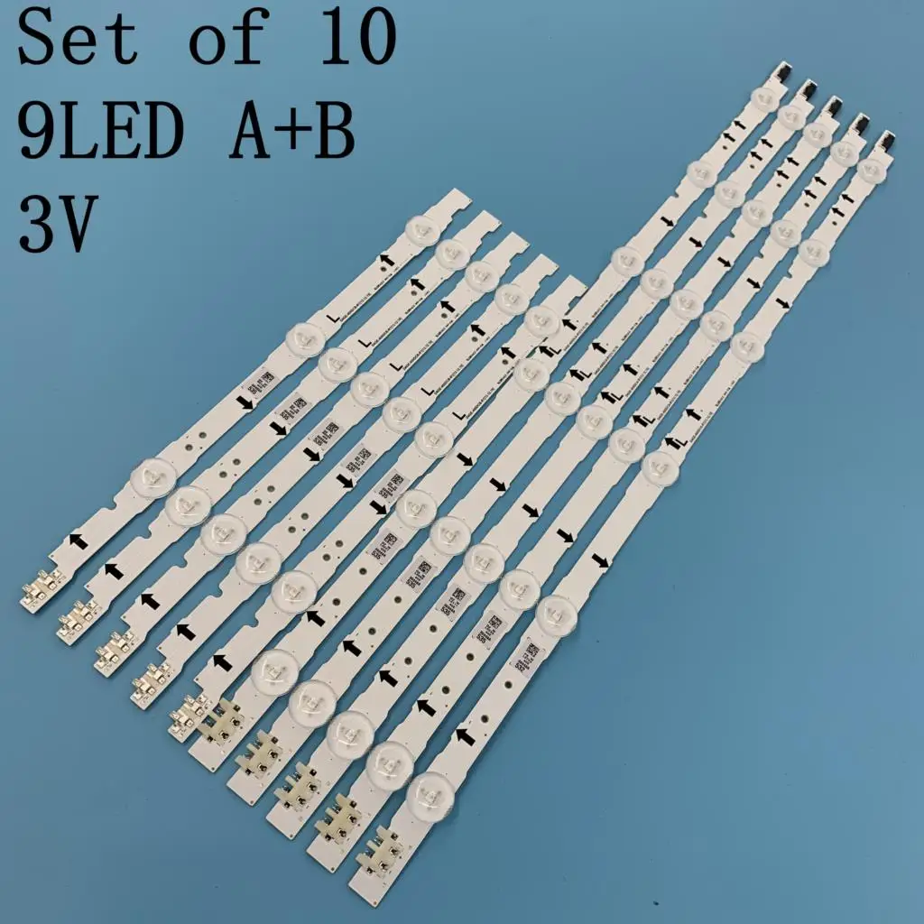 10pcs LED de D4GE-400DCA-R2 LH40DBEPLIGC HG40AC690 UE40J6240AK UE40J5600 para SamSung 40 &amp;quot;TV UE40H5270 UE40J6240AK UE40J5600