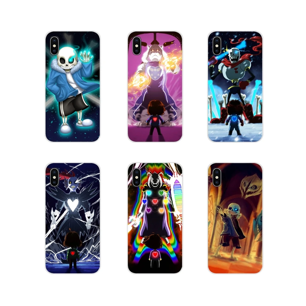 Accessories Phone Shell Covers For Xiaomi Mi4 Mi5 Mi5S Mi6 Mi A1 A2 5X 6X 8 9 Lite SE Pro Max Mix 2 3 2S Undertale Sans | Мобильные