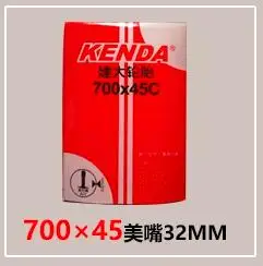 700×45c American valve (A/V) 32MM 70CC велосипедной шины с защитой от Американский клапан(A/V) французский клапан(F/V) 700×23c 25c 28/32c 35/43 38 внутренняя трубка шины для велосипеда аксессуары - Цвет: 700×45c American valve (A/V) 32MM