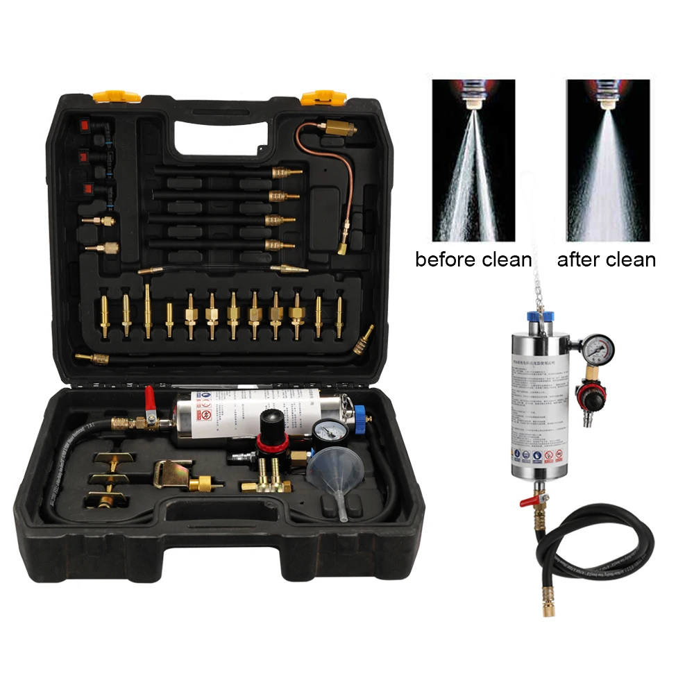 

Autoservice Cleaning Injectors Cleaner Car Fuel Non-Dismantle EFI Throttle Washing Tool Car Service Nozzle Auto Engine Cleaner