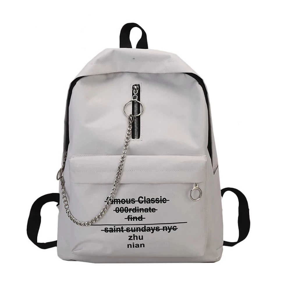 

Weysfor Women Fashion Canvas Rucksack Backpack Shoulder Bags Student School Bag Unisex Boys Girls Schoolbags For Teenager Sac