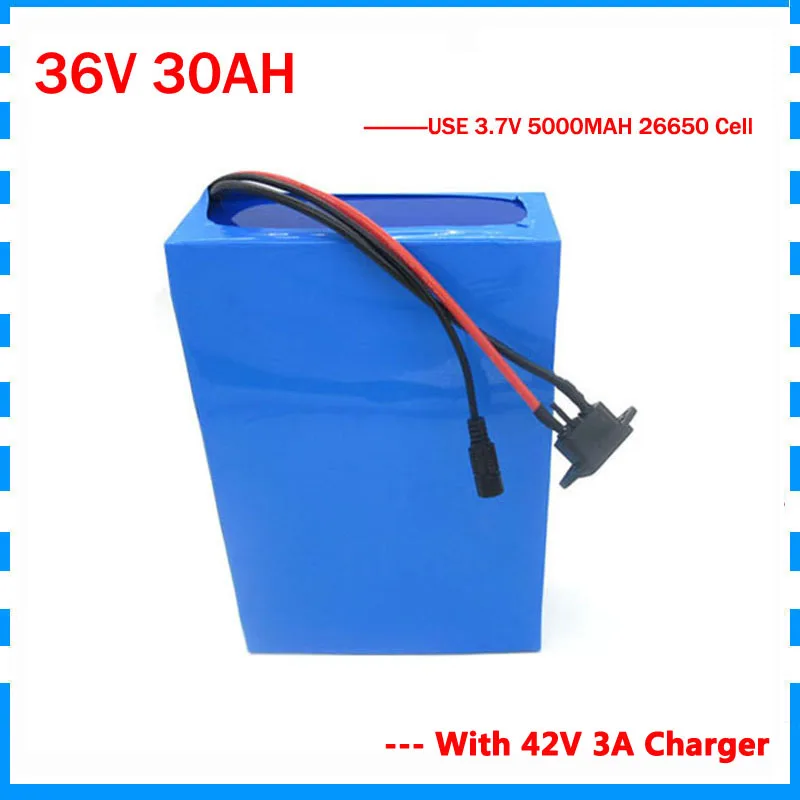 Flash Deal 1500W 36V 30AH Ebike Battery 36 V Lithium ion Battery for Electric bike Conversion Kit With 50A BMS 42V 3A Charger 26650 Cell 2 Flash Deal 1500W 36V 30AH Ebike Battery 36 V Lithium ion Battery for Electric bike Conversion Kit With 50A BMS 42V 3A Charger 26650 Cell 2