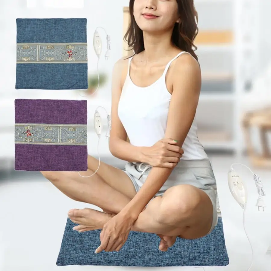 Обезболивающий коврик Moxa, подушка, забота о здоровье, прижигание стула, подушка для офиса, салона красоты, 220 В, подтяжки