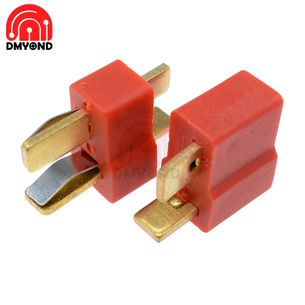10 шт. 5 пар T с мужской и женской вилкой разъем ESC RC вертолёт на батарейке для Deans