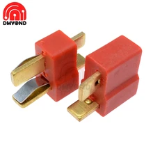 10 шт. 5 пар T с мужской и женской вилкой разъем ESC RC вертолёт на батарейке для Deans