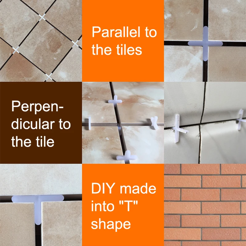 1/1.5/2/2.5/3/4/5/6/8/10mm 100pcs of a bag for Tile Cross Paving Brick Floor Brick Wall Joint Card Cross Card tile spacers,tile leveling clips,tile leveling tools