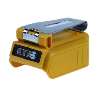 

Newest USB Converter For DEWALT 18V 20V Li-ion Battery Converter USB Device Charging Adapter Power Supply