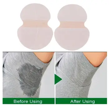 

2Pcs/Set Armpits Sweat Pads Disposable Ultra-thin Underarm Sweat-absorbent Deodorant Armpit Patch Absorbing Sweatproof stickers