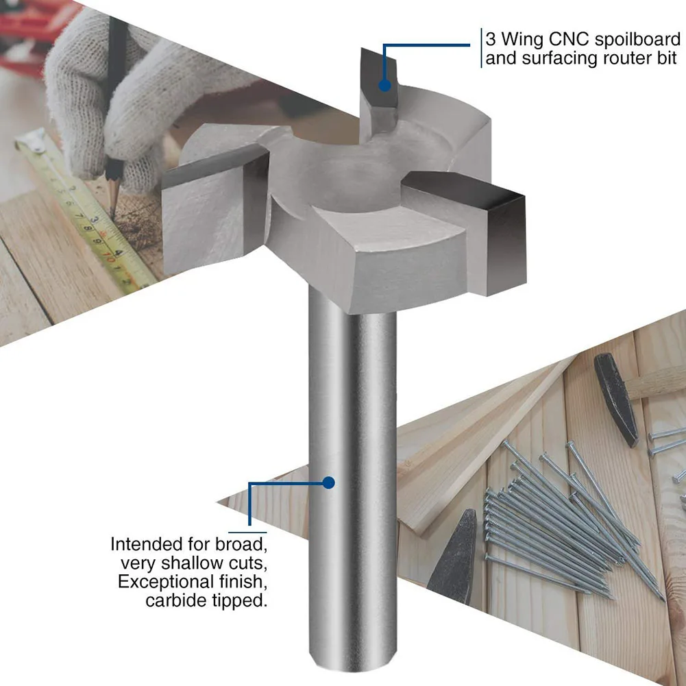 1/" хвостовик ЧПУ спиральная поверхность фрезерный станок долото Дерево Фрезерный резак строгальный инструмент деревообрабатывающие инструменты плиты плинтус фреза
