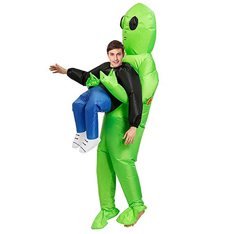 Alien Inflatable Costumes Fancy Costume Halloween Cosplay Fantasy Costume for Adult