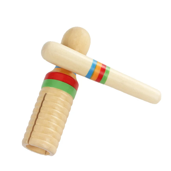 Детские деревянные музыкальные инструменты звуковые трубки, игрушки Ударные образования orff инструменты ворона эхолот для детей XR-Hot