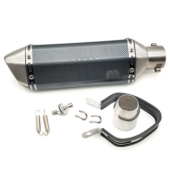 

51MM Universal Motorcycle modified exhaust pipe muffler Exhaust System For Yamaha XJR400 BT1100 bt 1100 TRX850 XJ6 DIVERSION