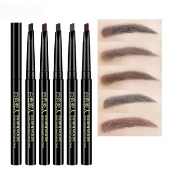 

5 Colors Eyebrow Pencil Natural Waterproof Long Lasting Soft and Smooth Eyeliner Eye Brow Pencil Eye Beauty Cosmetic Tool