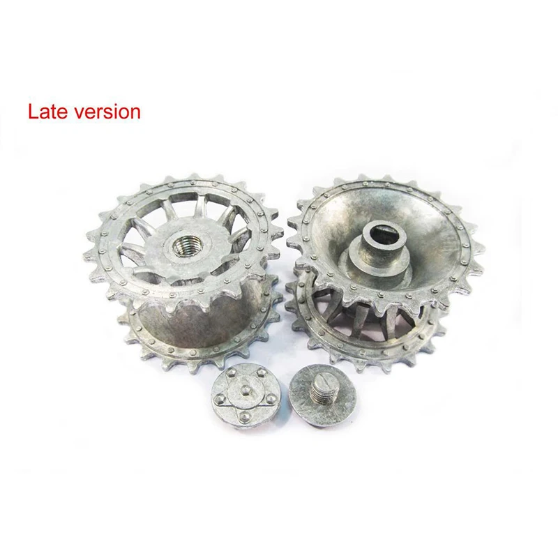 Mato 1/16 Tiger 1 Pignoni In Metallo Versione Successiva Con Coperchi In Metallo Per Heng Long 3818-1 German Tiger 1 Rc Tank Upgrade Parts